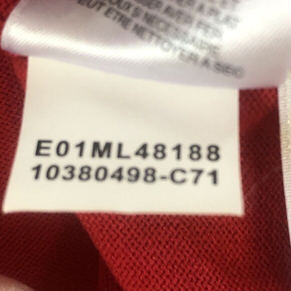 Jones New York Collection Tank Top Red Silk Blend Tag Size Large - Picture 14 of 14